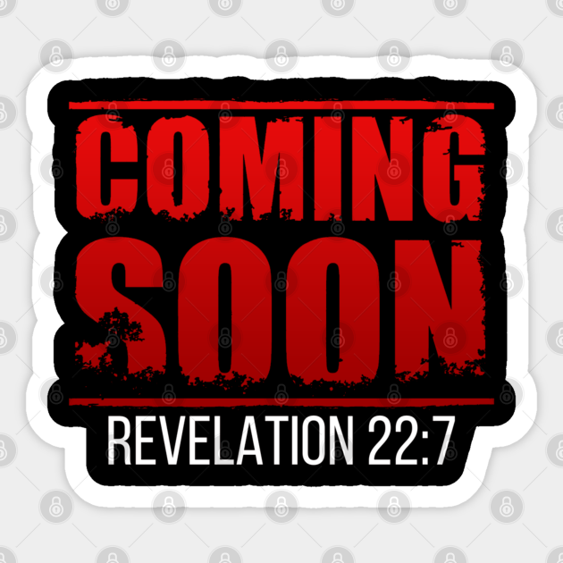 Jesus Coming Soon Jesus Returns Sticker TeePublic jesus-coming-soon-jesus-returns-sticker-teepublic